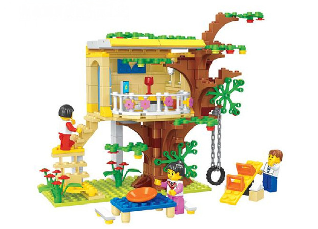 đồ chơi cho bé gái - ngôi nhà trên cây