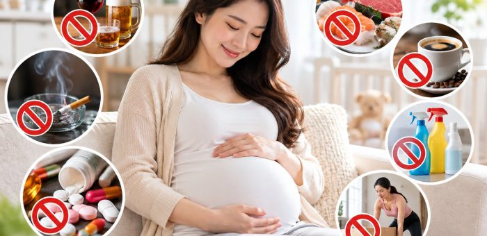Những điều cần tránh khi mang thai để mẹ và bé an toàn