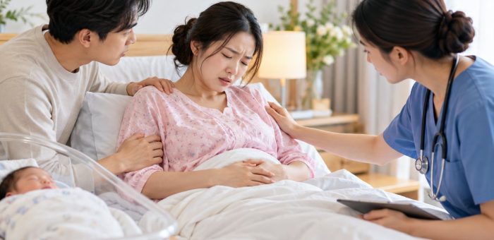 Dấu hiệu nguy hiểm sau sinh: Khi nào cần đi viện?