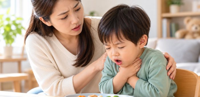 Xử trí khi trẻ bị hóc thức ăn: hướng dẫn sơ cứu