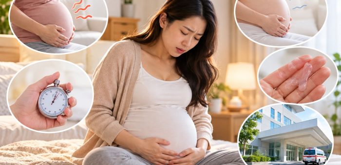 Phân biệt chuyển dạ thật và giả: Bảng dễ nhớ