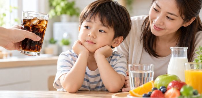 Bé uống nước ngọt có ga: Cha mẹ cần biết gì?