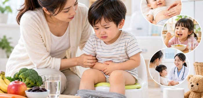 Trẻ bị táo bón phải làm sao? Hướng dẫn theo độ tuổi