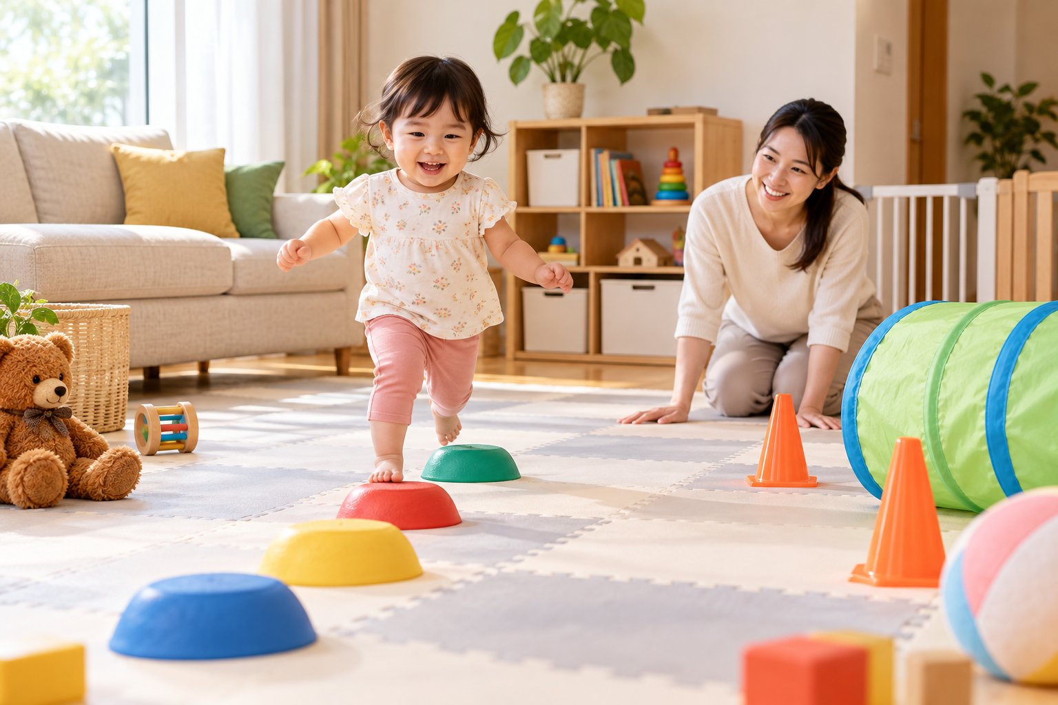 10 trò chơi vận động thô cho trẻ 2–3 tuổi 1 Ảnh minh hoạ: 10 trò chơi vận động thô cho trẻ 2–3 tuổi