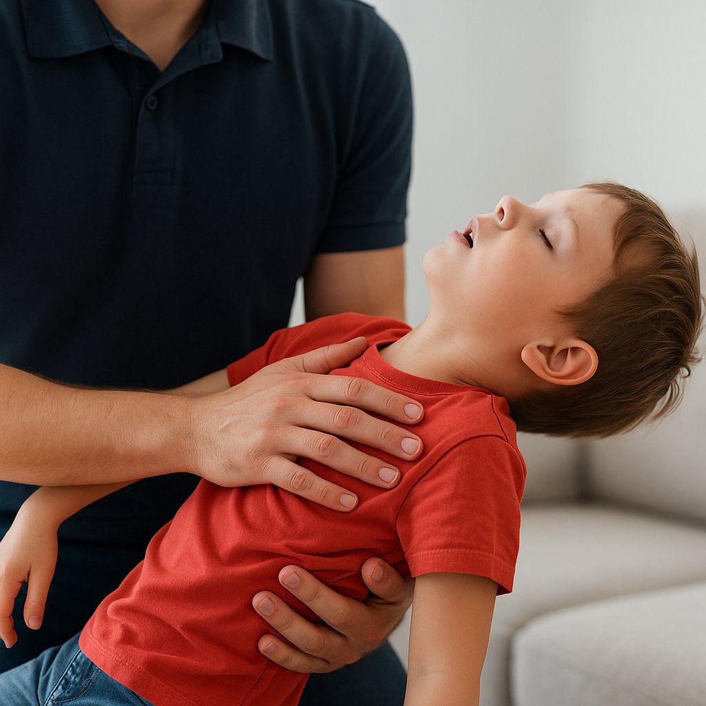Xử trí khi trẻ bị hóc thức ăn: hướng dẫn sơ cứu 2 Ảnh minh hoạ: Xử trí khi trẻ bị hóc thức ăn: hướng dẫn sơ cứu