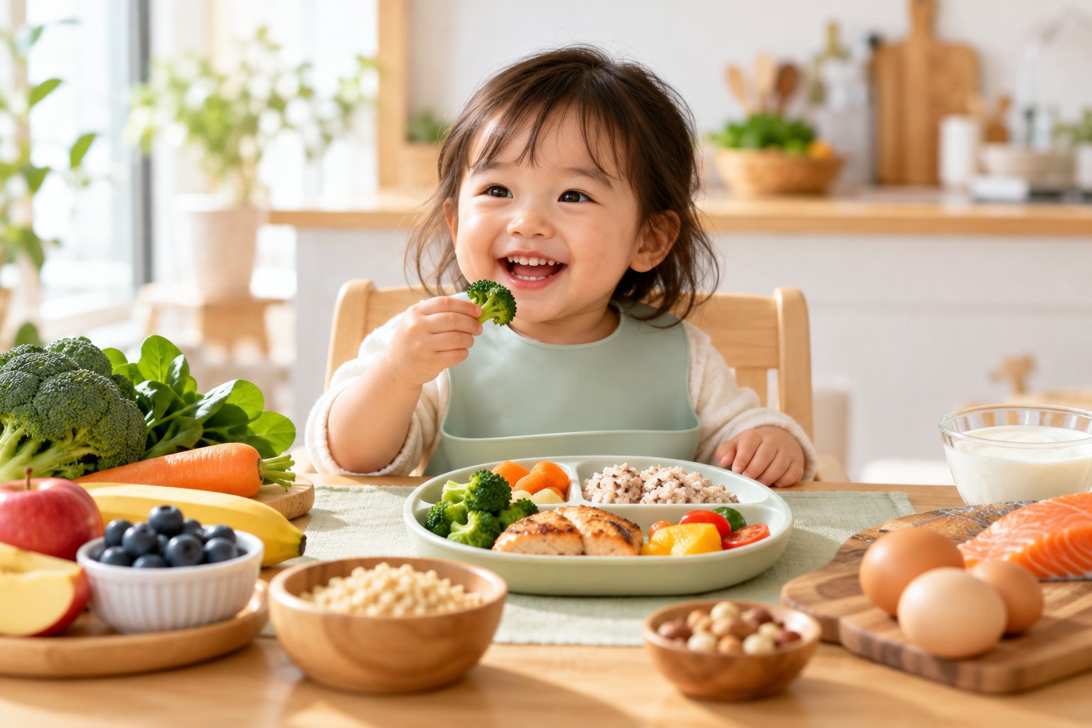 Dinh dưỡng cho trẻ nhỏ: 5 nhóm thực phẩm nên ưu tiên 3 Ảnh minh hoạ: Dinh dưỡng cho trẻ nhỏ: 5 nhóm thực phẩm nên ưu tiên