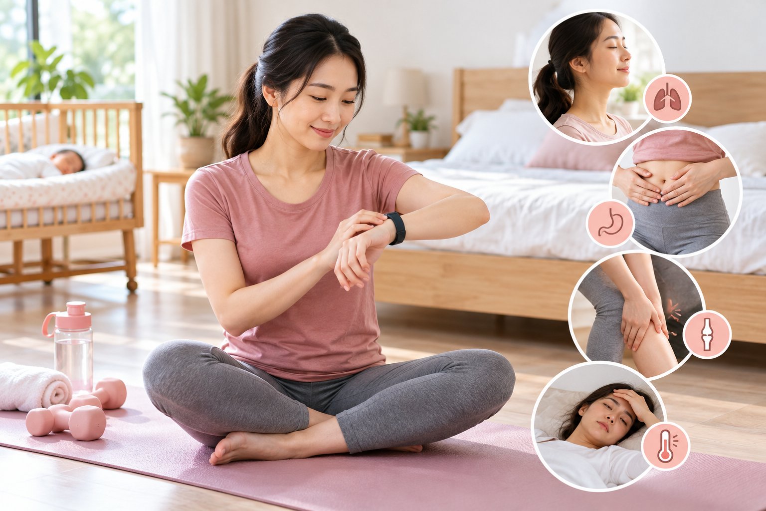 Vận động sau sinh thường: Cách tập an toàn từng bước 2 Ảnh minh hoạ: Vận động sau sinh thường: Cách tập an toàn từng bước