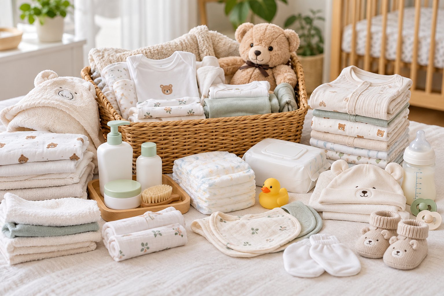 Chọn đồ cho bé sơ sinh: Checklist thiết yếu, an toàn 1 Ảnh minh hoạ: Chọn đồ cho bé sơ sinh: Checklist thiết yếu, an toàn