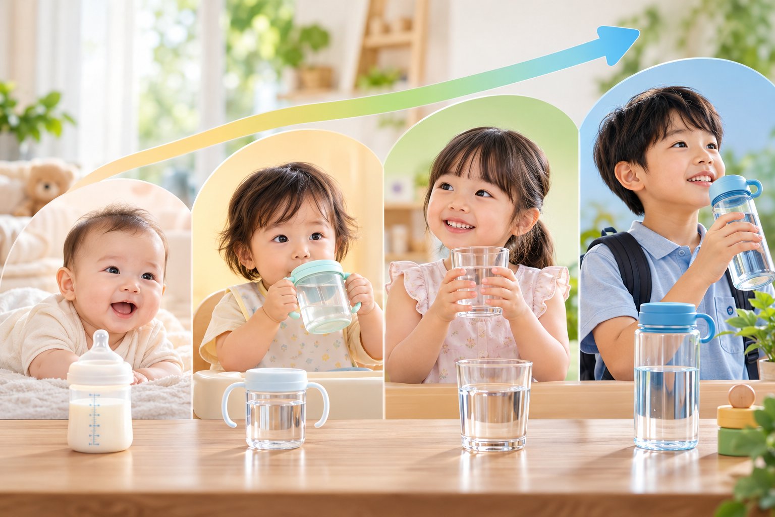Nước uống cho bé theo độ tuổi: Chọn sao cho an toàn? 1 Ảnh minh hoạ: Nước uống cho bé theo độ tuổi: Chọn sao cho an toàn?