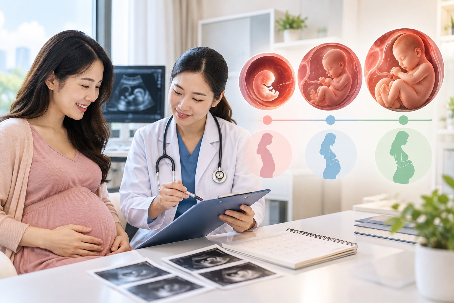 Lịch khám thai theo từng giai đoạn mẹ bầu cần biết 1 Ảnh minh hoạ: Lịch khám thai theo từng giai đoạn mẹ bầu cần biết