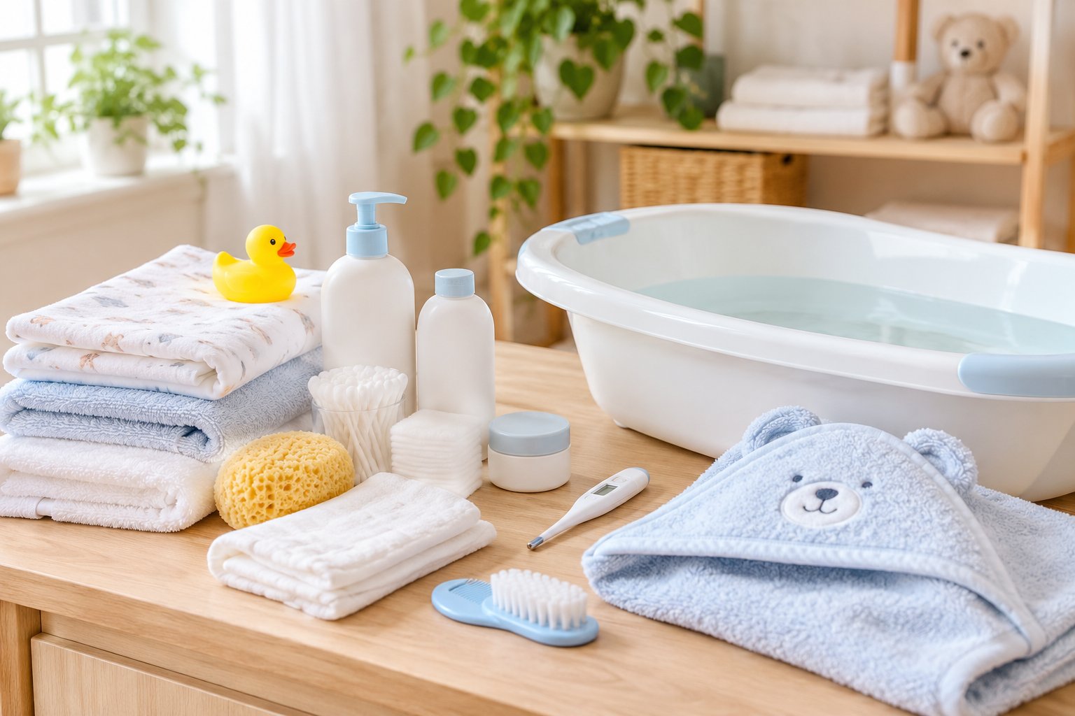 Tắm cho trẻ sơ sinh đúng cách và an toàn tại nhà 5 Ảnh minh hoạ: Tắm cho trẻ sơ sinh đúng cách và an toàn tại nhà