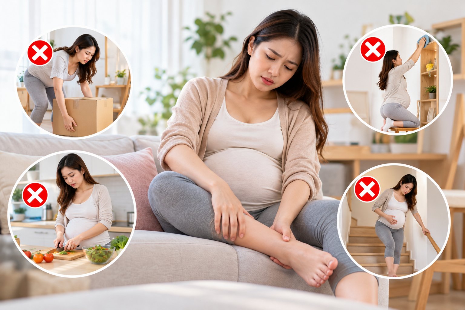 Phù chân khi mang thai khi nào nguy hiểm? 3 Ảnh minh hoạ: Phù chân khi mang thai khi nào nguy hiểm?