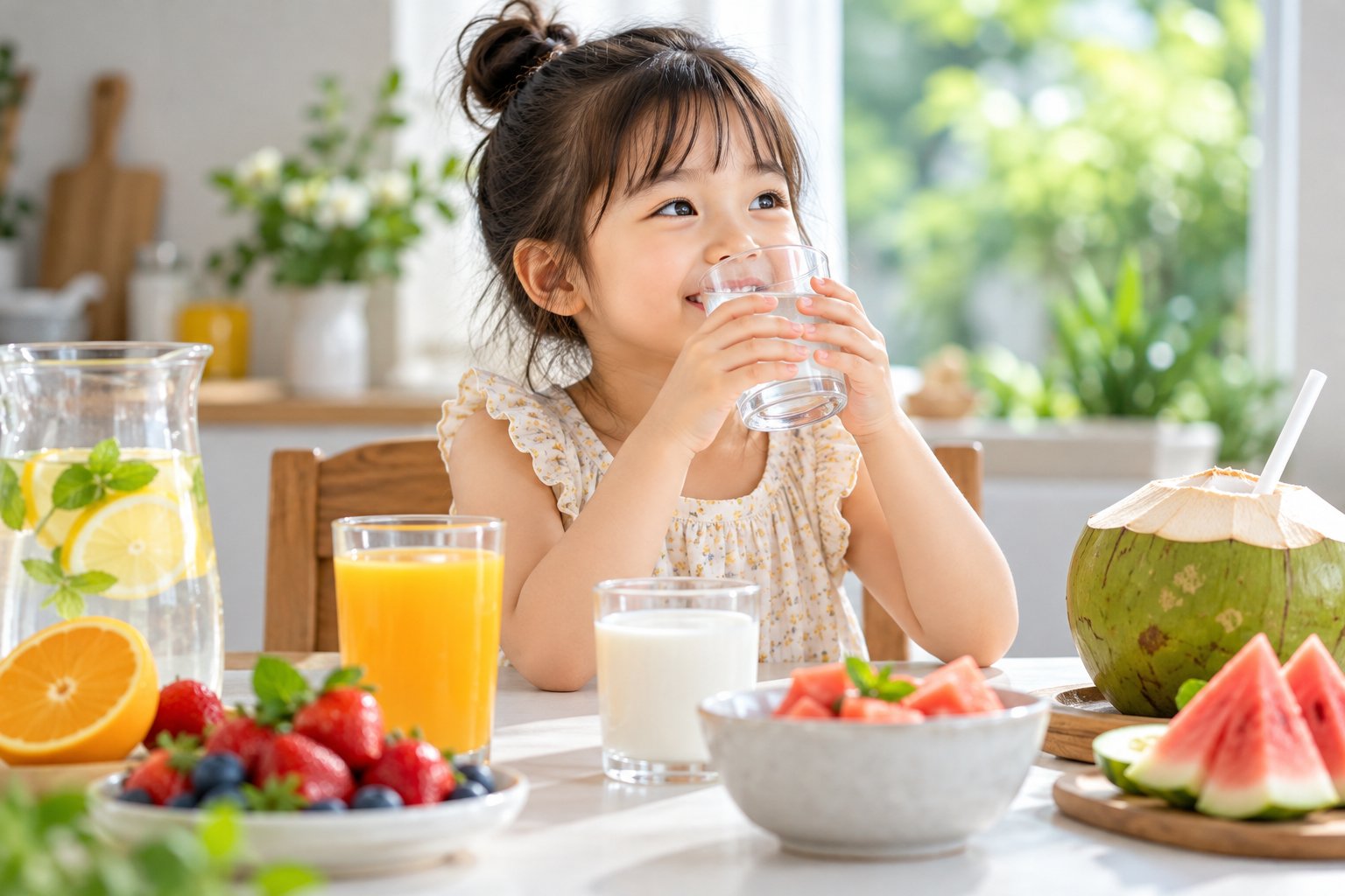 Trẻ ăn gì vào mùa hè? Gợi ý an toàn theo độ tuổi 3 Ảnh minh hoạ: Trẻ ăn gì vào mùa hè? Gợi ý an toàn theo độ tuổi