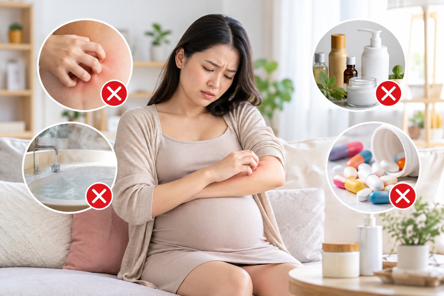 Ngứa khi mang thai: Cách giảm ngứa và khi cần khám 2 Ảnh minh hoạ: Ngứa khi mang thai: Cách giảm ngứa và khi cần khám