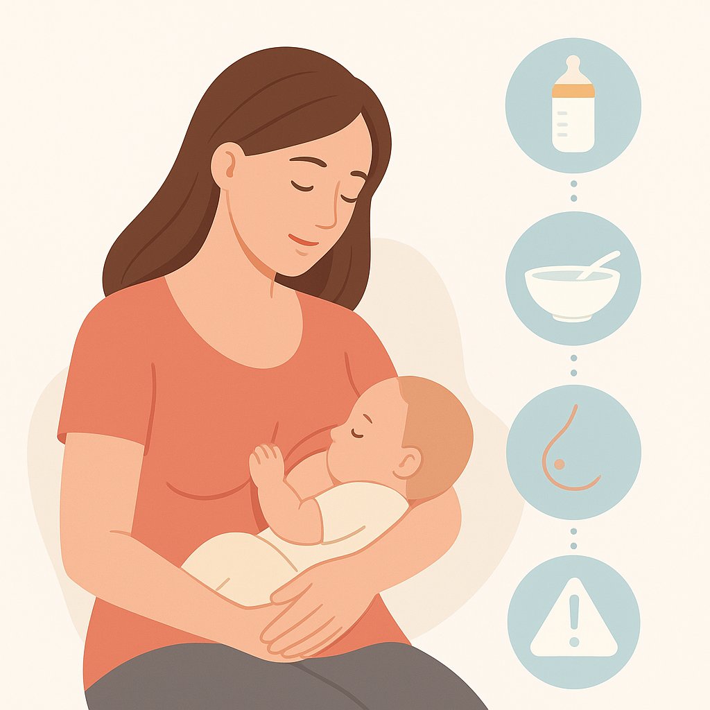 Cách cai sữa mẹ từ từ: Lộ trình giảm từng cữ 1 Ảnh minh hoạ: Cách cai sữa mẹ từ từ: Lộ trình giảm từng cữ
