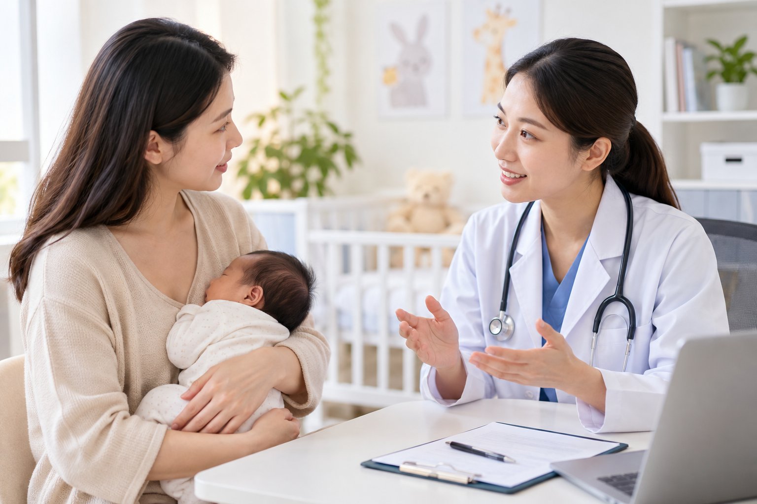 Tư thế ngủ an toàn cho trẻ sơ sinh: Hướng dẫn 3 Ảnh minh hoạ: Tư thế ngủ an toàn cho trẻ sơ sinh: Hướng dẫn