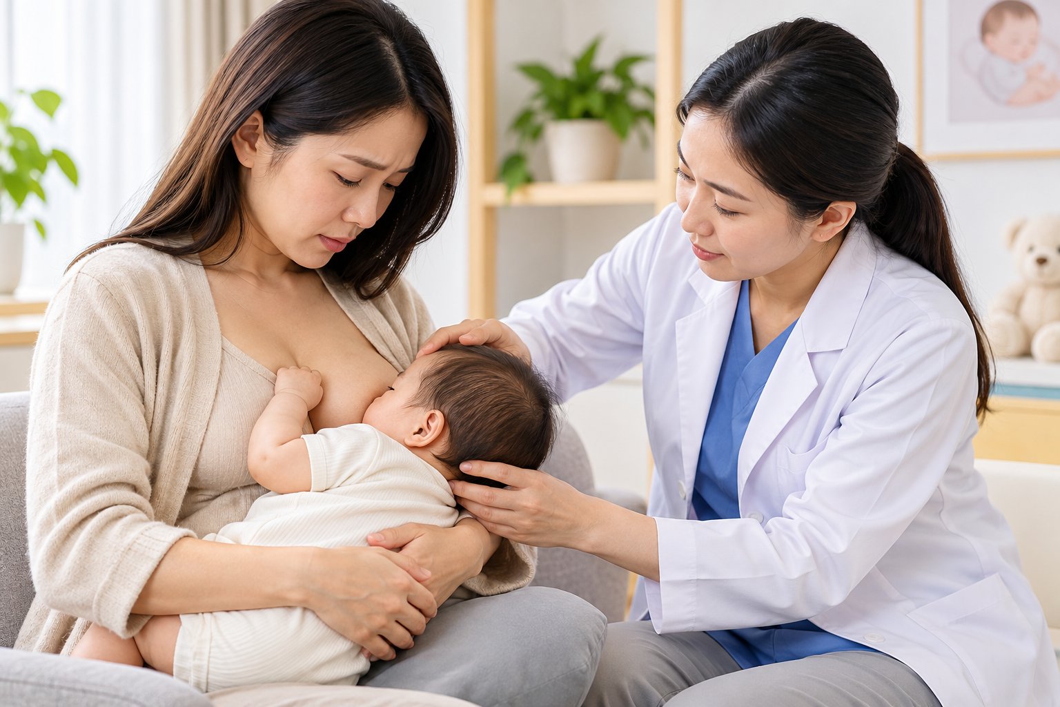 Dấu hiệu bé ngậm bắt vú đúng và cách điều chỉnh 1 Ảnh minh hoạ: Dấu hiệu bé ngậm bắt vú đúng và cách điều chỉnh