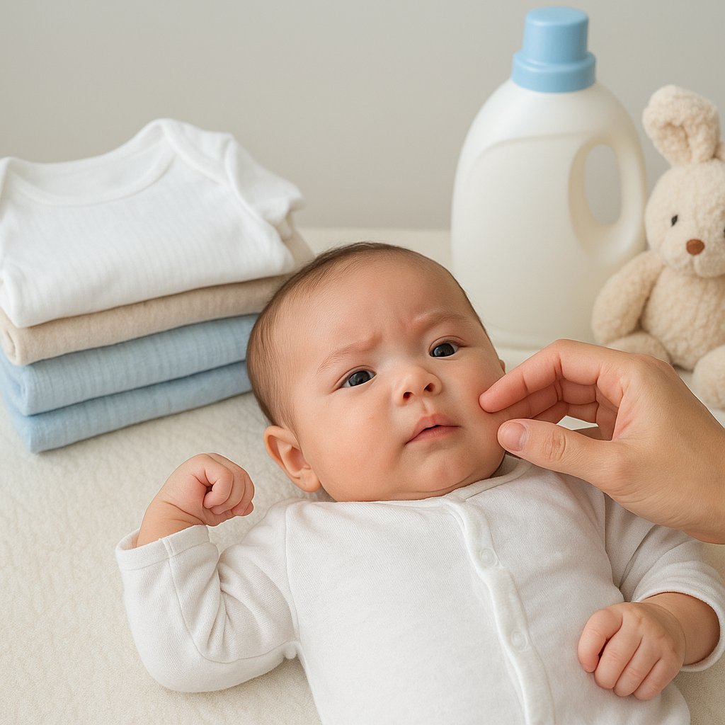 Cách giặt đồ cho bé sơ sinh mẹ nào cũng nên biết 4 Ảnh minh hoạ: Cách giặt đồ cho trẻ sơ sinh sạch, dịu nhẹ, dễ làm
