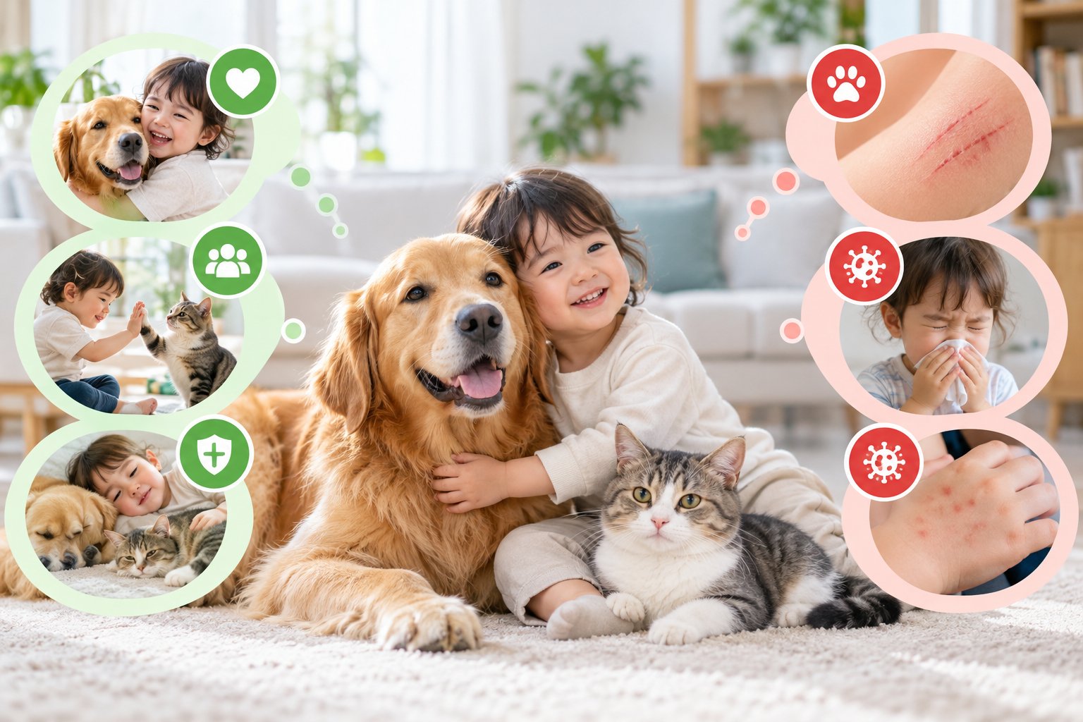 Có nên nuôi chó mèo khi có trẻ nhỏ? Cách giữ an toàn 4 Ảnh minh hoạ: Có nên nuôi chó mèo khi có trẻ nhỏ? Cách giữ an toàn