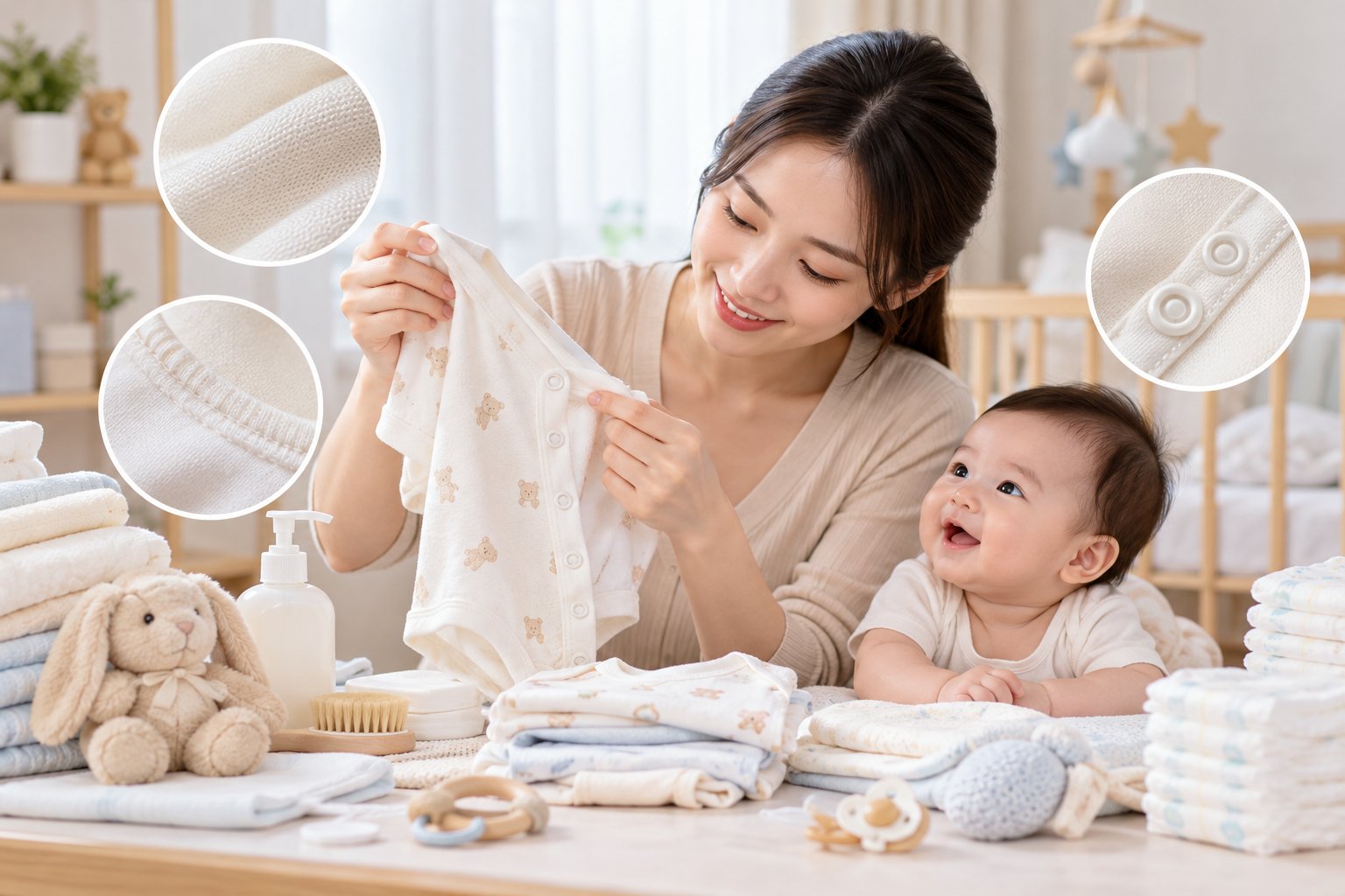Chọn đồ cho bé sơ sinh: Checklist thiết yếu, an toàn 2 Ảnh minh hoạ: Chọn đồ cho bé sơ sinh: Checklist thiết yếu, an toàn