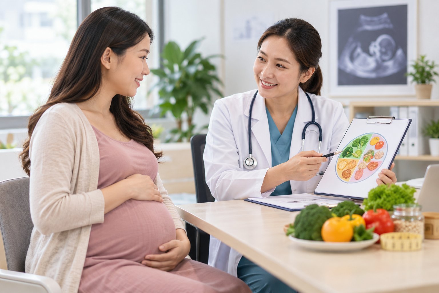 Dinh dưỡng cho mẹ bầu: Ăn đủ, chọn đúng 3 Ảnh minh hoạ: Dinh dưỡng cho mẹ bầu: Ăn đủ, chọn đúng