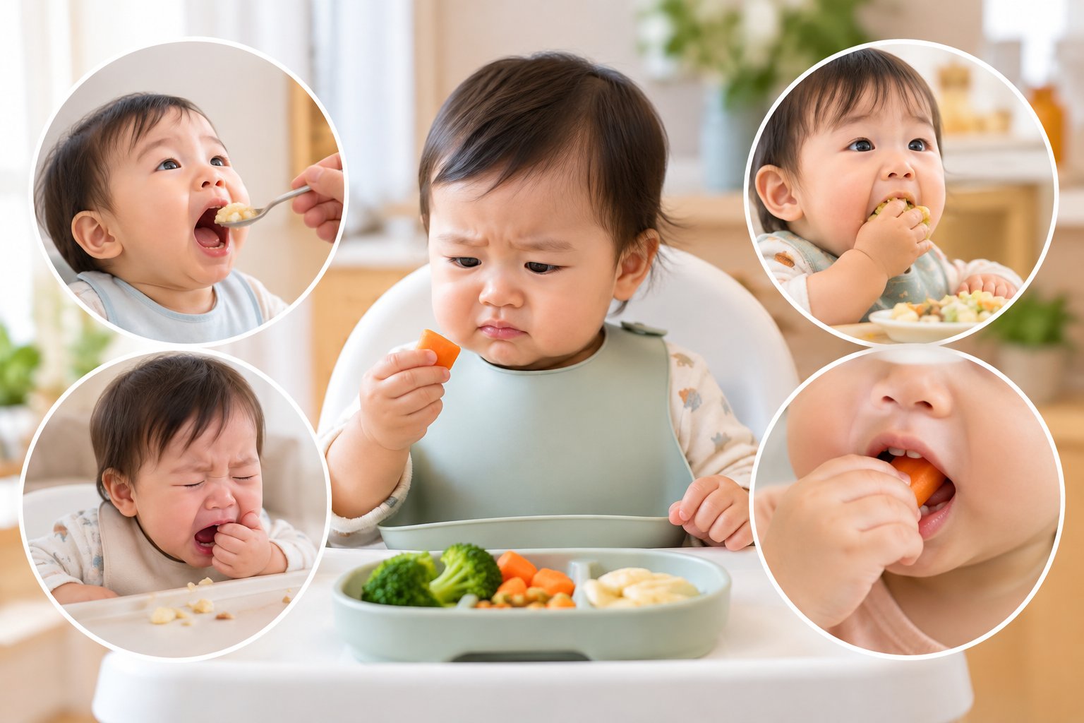 Bé tập nhai: lộ trình tăng thô và phòng hóc 6 Ảnh minh hoạ: Bé tập nhai: lộ trình tăng thô và phòng hóc
