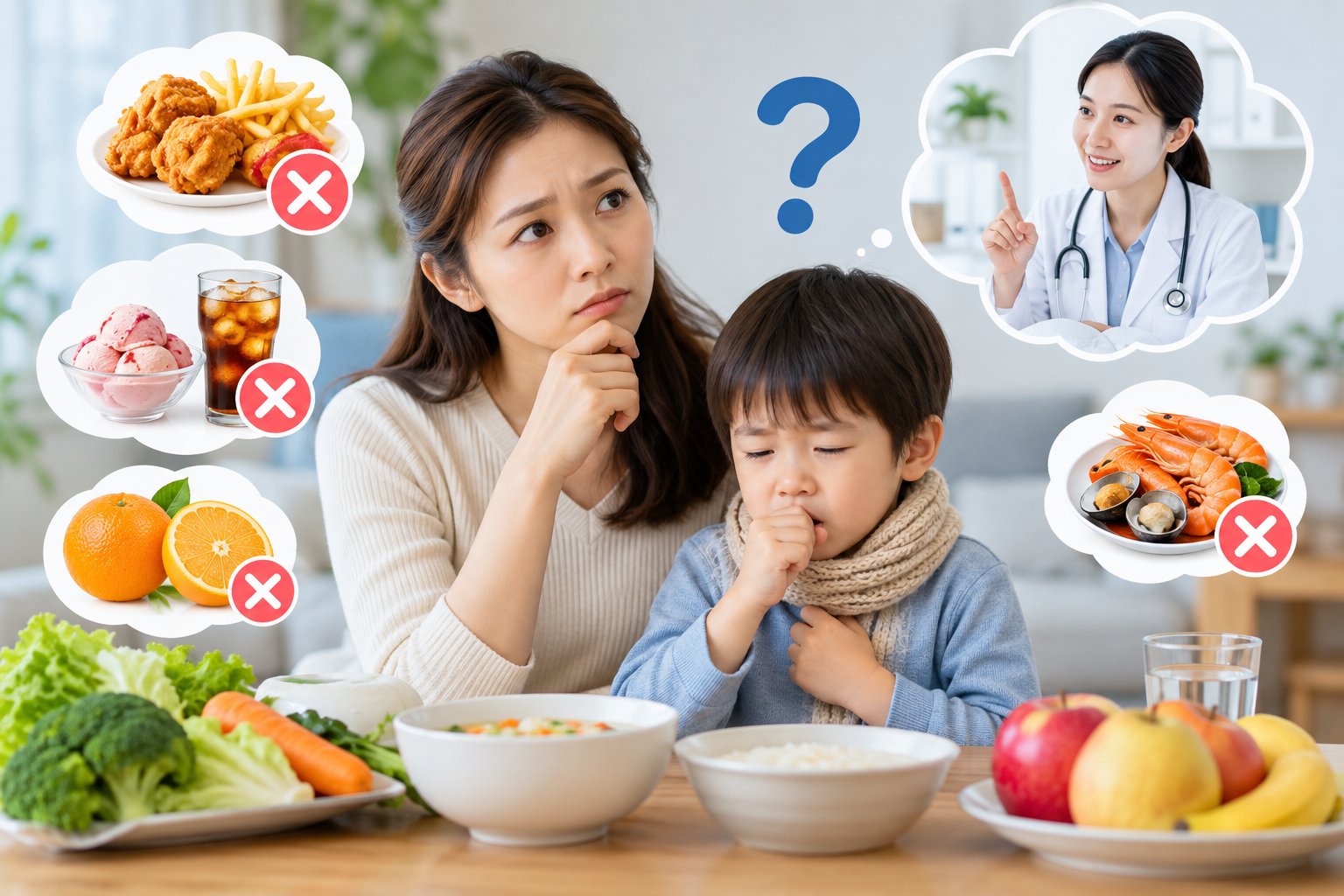Trẻ bị ho kiêng ăn gì? 7 điều cha mẹ cần biết 5 Ảnh minh hoạ: Trẻ bị ho kiêng ăn gì? 7 điều cha mẹ cần biết