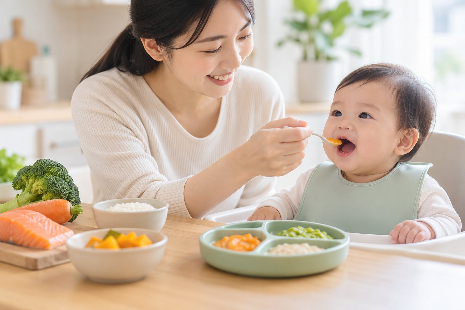 Dị ứng thức ăn khi bé ăn dặm: dấu hiệu, xử trí 2 Ảnh minh hoạ: Dị ứng thức ăn khi bé ăn dặm: dấu hiệu, xử trí