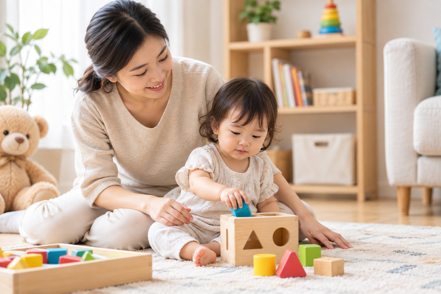 10 trò chơi vận động tinh cho trẻ 1–2 tuổi dễ làm 1 Ảnh minh hoạ: 10 trò chơi vận động tinh cho trẻ 1–2 tuổi dễ làm