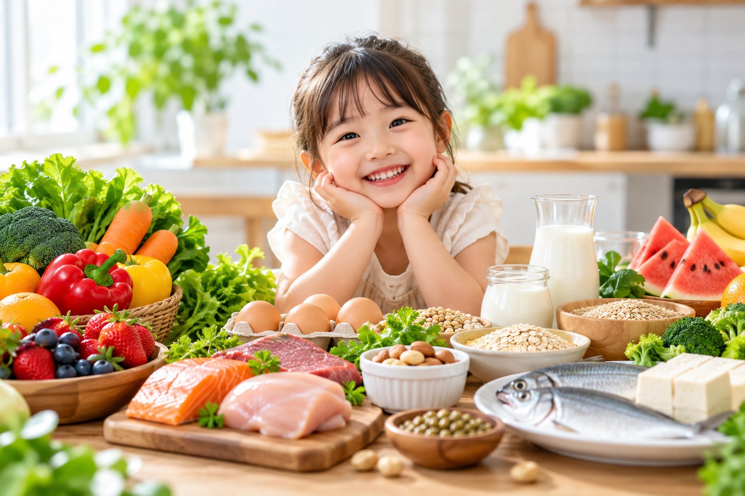 Trẻ ăn gì vào mùa hè? Gợi ý an toàn theo độ tuổi 1 Ảnh minh hoạ: Trẻ ăn gì vào mùa hè? Gợi ý an toàn theo độ tuổi