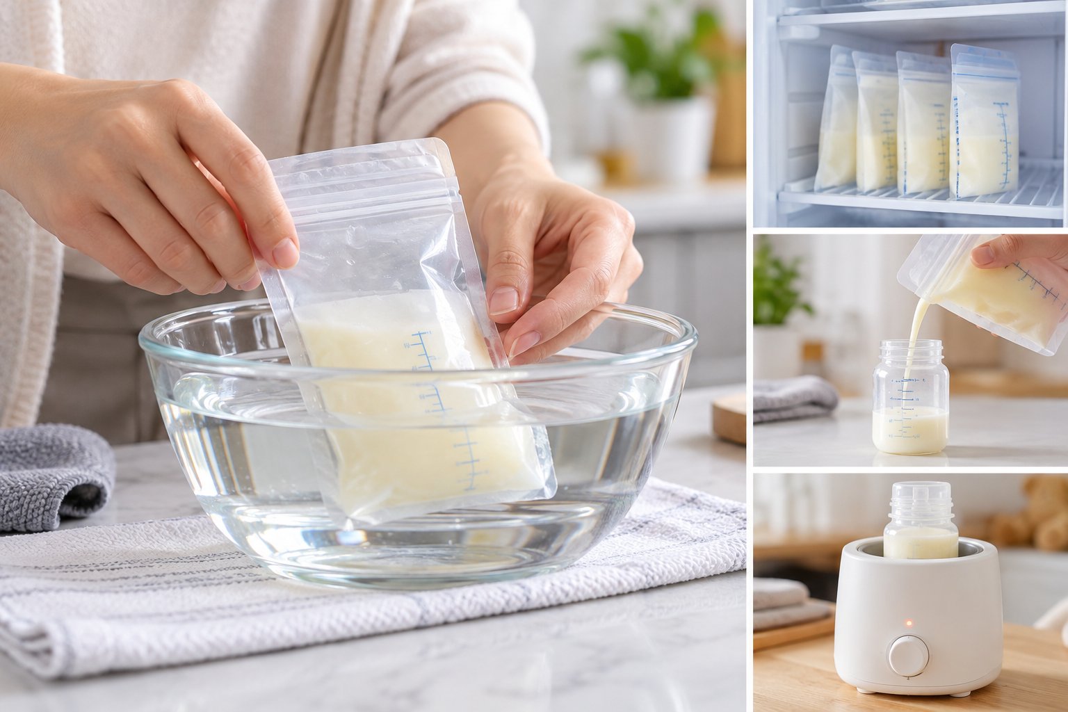 Cách bảo quản sữa mẹ sau khi vắt an toàn 2 Ảnh minh hoạ: Cách bảo quản sữa mẹ sau khi vắt an toàn