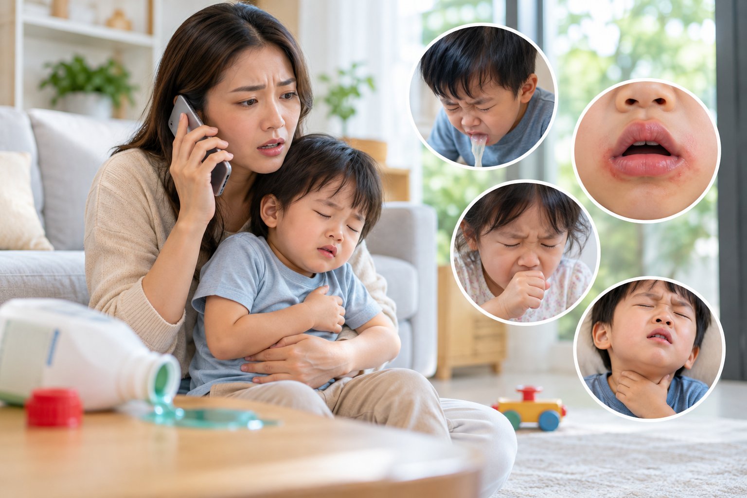 Trẻ nuốt nhầm hóa chất phải làm sao? Cách xử trí 2 Ảnh minh hoạ: Trẻ nuốt nhầm hóa chất phải làm sao? Cách xử trí