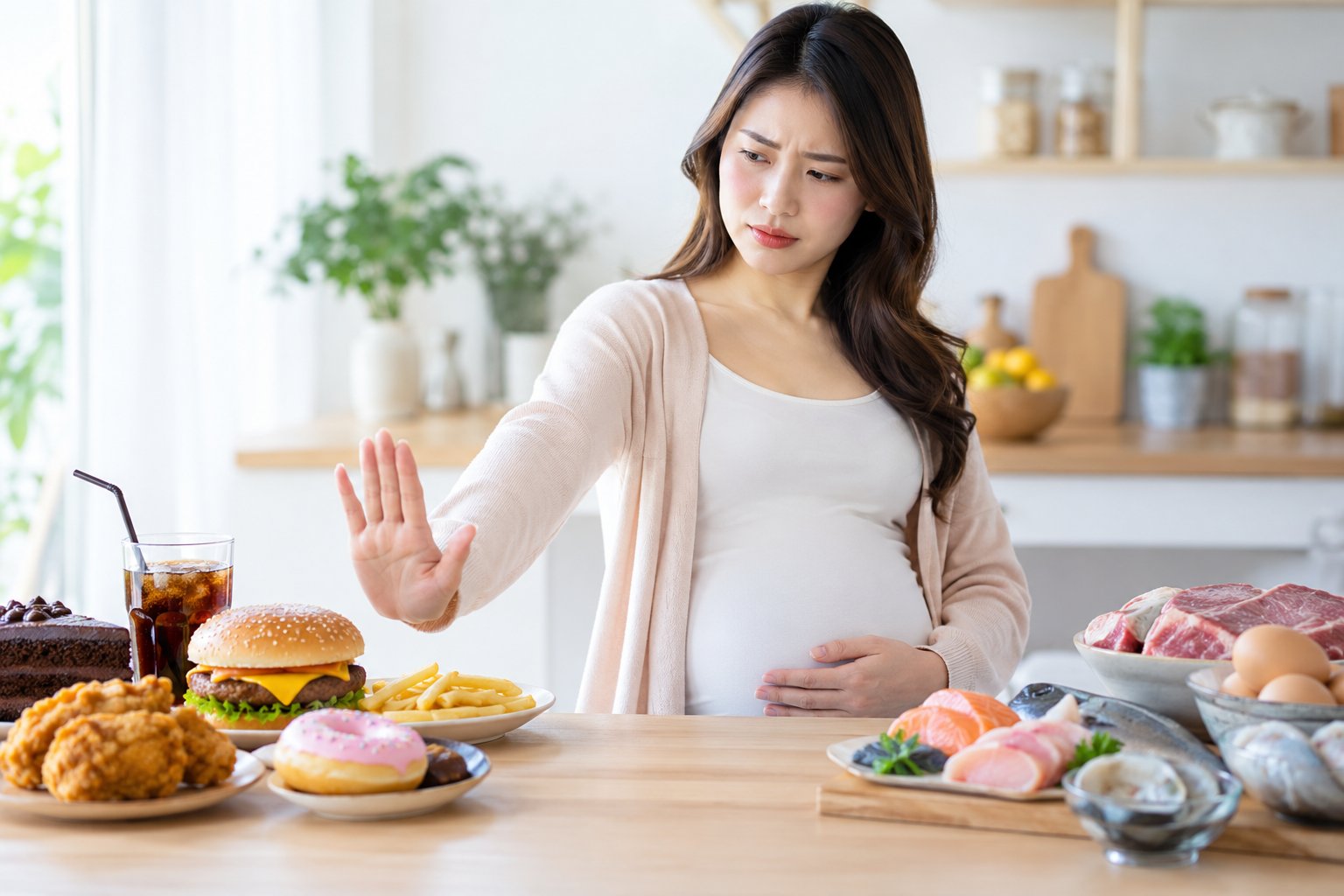Dinh dưỡng cho mẹ bầu: Ăn đủ, chọn đúng 2 Ảnh minh hoạ: Dinh dưỡng cho mẹ bầu: Ăn đủ, chọn đúng