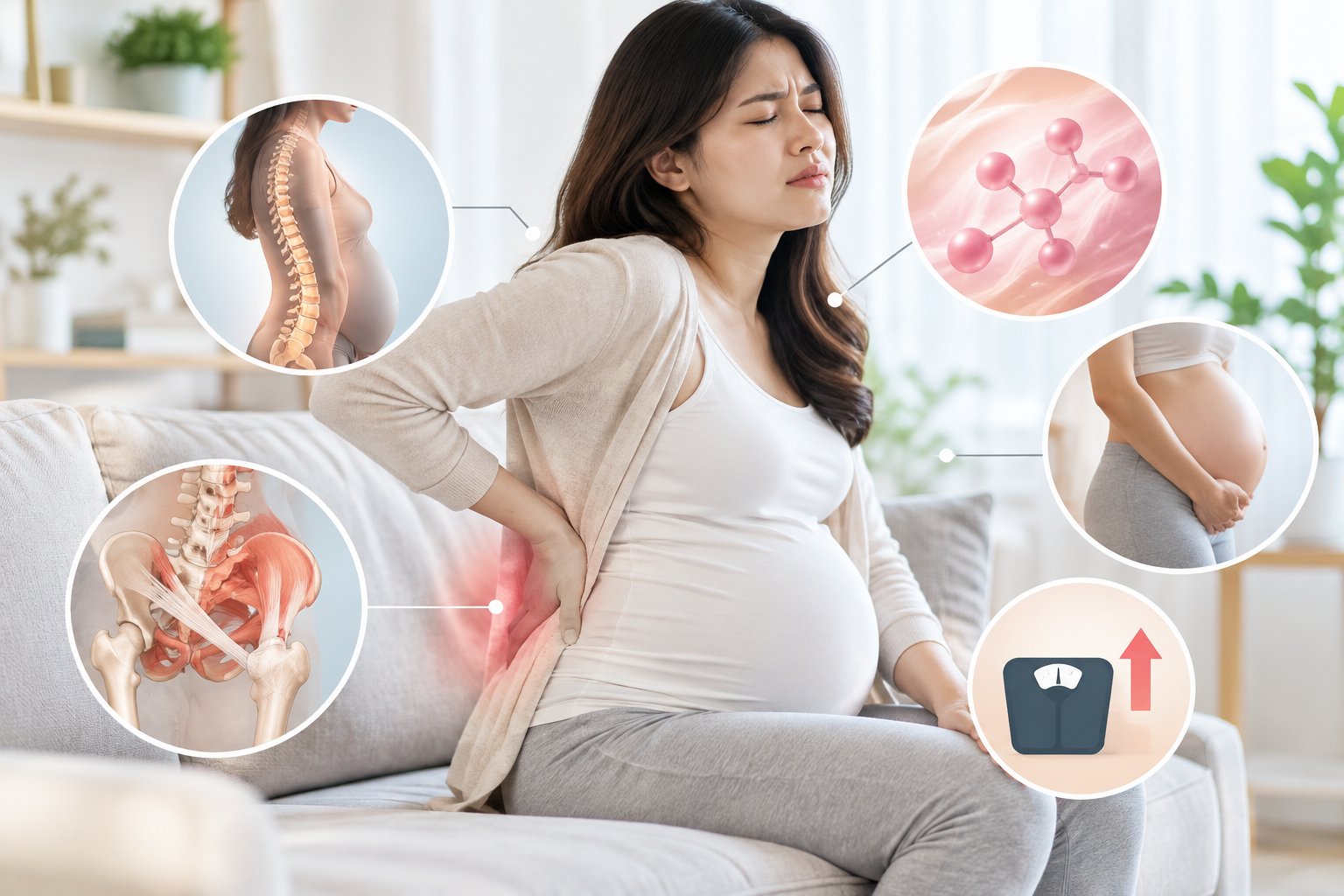 Đau lưng khi mang thai: Giảm đau an toàn, lúc cần khám 4 Ảnh minh hoạ: Đau lưng khi mang thai: Giảm đau an toàn, lúc cần khám