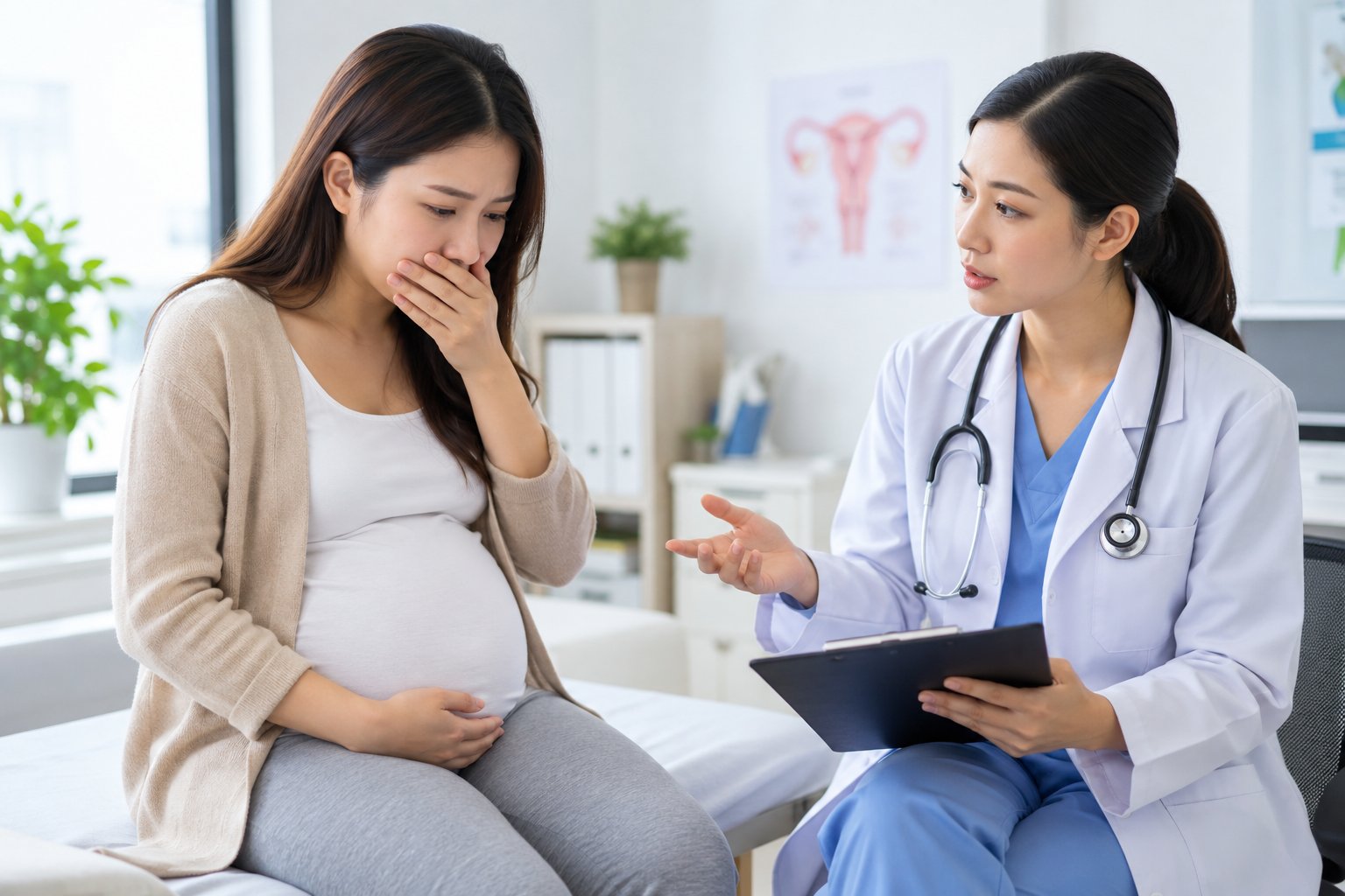 Buồn nôn khi mang thai: Cách giảm và khi cần khám 3 Ảnh minh hoạ: Buồn nôn khi mang thai: Cách giảm và khi cần khám