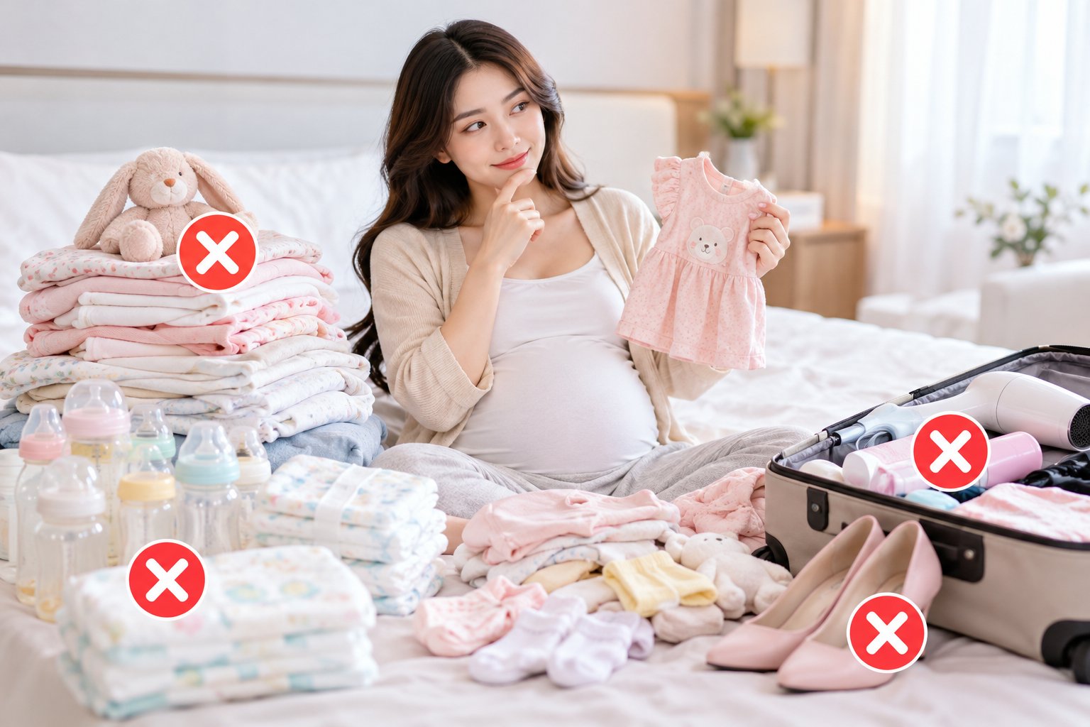Đồ đi sinh cần chuẩn bị: Checklist cho mẹ và bé 3 Ảnh minh hoạ: Đồ đi sinh cần chuẩn bị: Checklist cho mẹ và bé