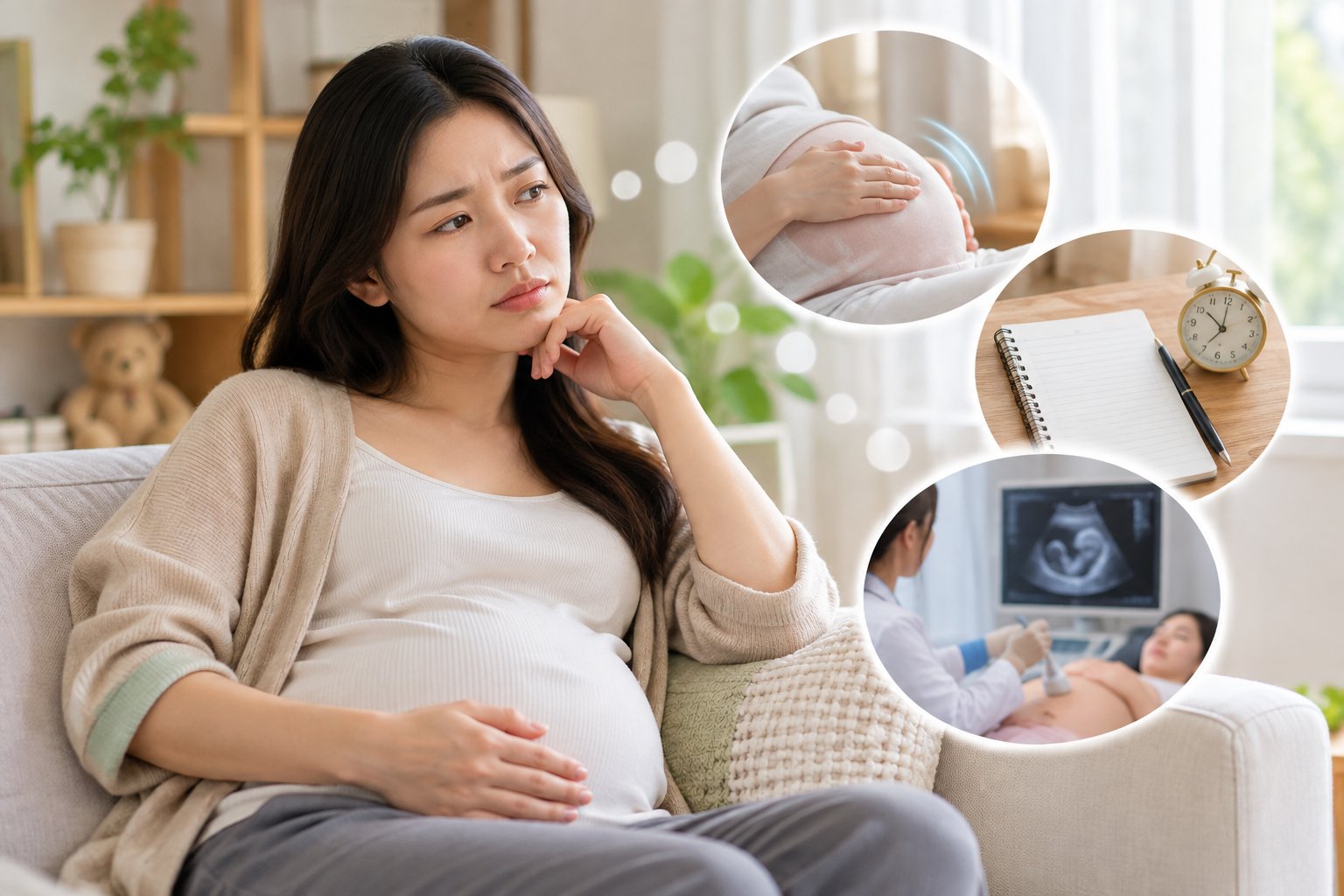 Cách theo dõi thai máy và nhận biết cử động giảm 3 Ảnh minh hoạ: Cách theo dõi thai máy và nhận biết cử động giảm