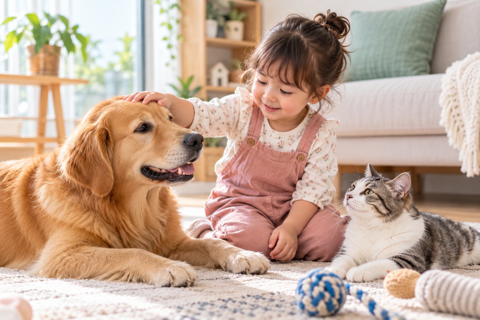 Có nên nuôi chó mèo khi có trẻ nhỏ? Cách giữ an toàn 5 Ảnh minh hoạ: Có nên nuôi chó mèo khi có trẻ nhỏ? Cách giữ an toàn
